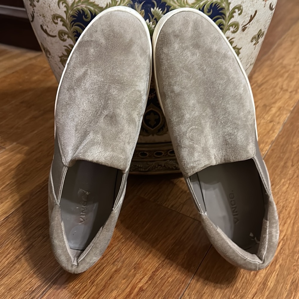 vince warren black suede